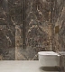 Керамогранит Аркадия Керамика FP1005-A Imperial Nero Full Polished 60x120 коричневый