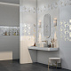 Керамическая плитка Kerama Marazzi Гарса структура бежевый светлый обрезной 25x75 12155R