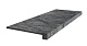 Ступень фронтальная ColiseumGres Уффици/ Uffizi Black 33x90