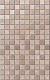 Декор Kerama Marazzi MM6360 Гран Пале беж мозаичный 25x40