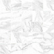 Мозаика (MM34037) Laparet Olimpus мозаичный белый 25x25 глянцевый