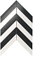 Мозаика Атлас Конкорд Италия Марвел Стоун/ Marvel Stone Chevron Warm Wall 25x30.5 9SCW