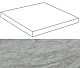 Ступень угловая правая Атлас Конкорд Италия Marvel Bardiglio Grey Scalino Ang. Dx ATEG 33x33