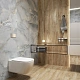Керамогранит Креанза CW-RT12-B Husk Wood Brich Rustic Wood 20x120 бежевый