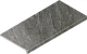 Ступень Италон Магма/ Magma Графит Грип фронтальная 620070002964 серый 33x60