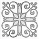 Вставка Grasaro Classic Marble White 7x7 G-270/G/t05/70x70x9
