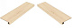 Ступень угловая левая Италон Элемент Вуд/ Element Wood Acero 33x120