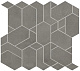 Мозаика Атлас Конкорд Италия Буст/ Boost Smoke Mosaico Shapes 31x33.5 AN66