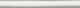 Бордюр Kerama Marazzi Гарса белый матовый обрезной 2.5x25 SPB008R