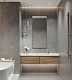 Керамогранит Креанза CZ-SL01-B Listello Bianco Solido 80x160 серый