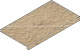 Ступень фронтальная Италон NL-Wood Х2 Olive X2 33x60