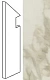 Ступень левая Атлас Конкорд Италия Marvel Royal Calacatta Battiscopa Sag.Sx AFB2 7.2x30