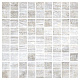 Мозаика Grasaro Grunge Light Grey 30x30 G-60/M/m01/300x300x8
