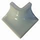 Мозаика NSmosaic TA06 уголок серый 5.1x5.1