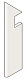 Ступень левая Атлас Конкорд Италия Marvel Calacatta Imperiale Battiscopa Sag Sx Silk A54V 7.2x30