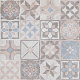 Декор Lasselsberger Македония 6046-0394 серый 45x45