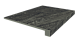 Ступень фронтальная ColiseumGres Флоренция/ Firenze Nero 33x90