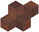 Мозаика Атлас Конкорд Италия Блейз/ Blaze Corten Esagono Matte 35.2x30.5 A0UP