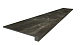 Ступень ColiseumGres Канова/ Canova Дарк фронтальная 620070002819 черный 33x120