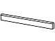 Плинтус Grasaro Beton Grey 7.6x60 G-1102/MR/p01/76x600x10