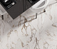 Керамогранит Laparet Calacatta Bronze белый 60x60 полированный