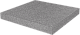 Ступень Kerama Marazzi DL501200R\GCA угловая клееная Роверелла пепельный 33x33
