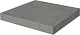 Ступень Kerama Marazzi KM6012G0161RGCA угловая клееная Касабланка HP серый темный матовый обрезной 33x33