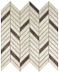 Мозаика Атлас Конкорд Италия Марвел Эдж/ Marvel Edge Imperial White Mosaico Twill 30x31 AEPT