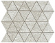 Мозаика Атлас Конкорд Италия Клиф/ Klif White Triangles 28.5x33 AN7G