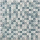 Мозаика NSmosaic No-230 стекло камень голубой 30.5x30.5