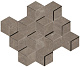 Мозаика Атлас Конкорд Италия Марвел Эдж/ Marvel Edge Gris Supreme Mosaico 3D 30.5x36.4 AEPF