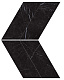 Мозаика Атлас Конкорд Италия Марвел Стоун/ Marvel Stone Nero Marquina Chevron Lappato 22.5x22.9 AS1W