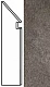 Ступень левая Атлас Конкорд Италия Брэйв/ Brave Earth Battiscopa Sag. Sx A1JI 7.2x30