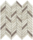 Мозаика Атлас Конкорд Италия Марвел Эдж/ Marvel Edge Royal Calacatta Mosaico Twill 30x31 AEPS
