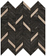 Мозаика Атлас Конкорд Италия Марвел Эдж/ Marvel Edge Absolurte Brown Mosaico Twill 30x31 AEPR