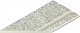 Бортик с выемкой закругленный левый Нордика Х2/ Nordica X2 Ice 30x60