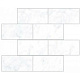 Мозаика Vitra Мармори/ Marmori Кирпичная Кладка Каррара Белый 29x35.5 лаппатированный