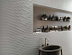 Керамическая плитка Атлас Конкорд Италия 3Д Волл Дизайн/ 3D Wall Design Dune Sand Matte 40x80 8DUS