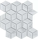 Мозаика NSmosaic PRR4848-33 серый 26.6x30.5