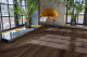 Кварцвиниловая плитка Aqua Floor Шеврон клеевой (Паркет)/ Chevron Glue (Parquet) AF2559PGCh 553.7x130.5 Дуб Темный замковый кварц винил напольный