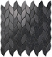 Мозаика Атлас Конкорд Италия Марвел Стоун/ Marvel Stone Nero Marquina Twist 30.5x30.5 9STN