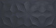 Керамическая плитка Атлас Конкорд Италия 3Д Волл Дизайн/ 3D Wall Design Diamond Night Matte 40x80 8DDN