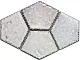 Мозаика NSmosaic R-308 серый 15.1x30.6