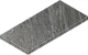 Ступень Италон Магма/ Magma Графит угловая левая 620070002959 серый 33x60