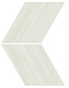 Мозаика Атлас Конкорд Италия Марвел Стоун/ Marvel Stone Bianco Dolomite Chevron Lappato 22.5x22.9 AS1Q