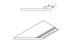 Бортик левый Италон Рум X2 Black 30x60