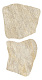 Мозаика Атлас Конкорд Италия Норде/ Norde Magnesio Path A+B Textured 20мм 54x54 A58M