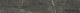 Бордюр ColiseumGres Флоренция/ Firenze Nero 7,2x45