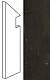 Ступень левая Атлас Конкорд Италия Marvel Absolute Brown Battiscopa Sag.Sx AFB1 7.2x30