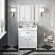 Вставка Kerama Marazzi Келуш 3 грань черно-белый 9.8x9.8 TOC006